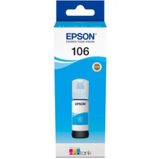 Контейнер с чернилами Epson 106 cyan (C13T00R240)