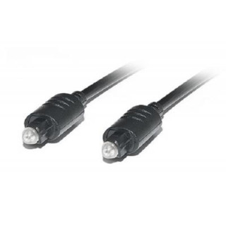 Кабель мультимедийный Optical Toslink M-M 1m black REAL-EL (EL123500036)