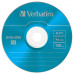 Диск DVD Verbatim 4.7Gb 4x SlimCase 5шт Color (43297)