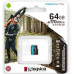 Карта памяти Kingston 64GB microSD class 10 UHS-I U3 A2 Canvas Go Plus (SDCG3/64GBSP)