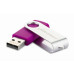 USB флеш накопитель eXceleram 32GB P1 Series Silver/Purple USB 2.0 (EXP1U2SIPU32)