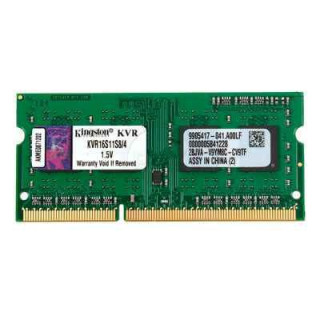 Модуль памяти для ноутбука SoDIMM DDR3 4GB 1600 MHz Kingston (KVR16S11S8/4)