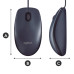 Мышка Logitech B100 (910-003357)