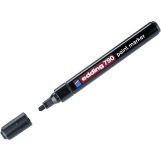 Маркер Edding Paint e-790 2-3 мм, round tip, black (790/01)