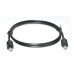 Кабель мультимедийный Optical Toslink M-M 1m black REAL-EL (EL123500036)