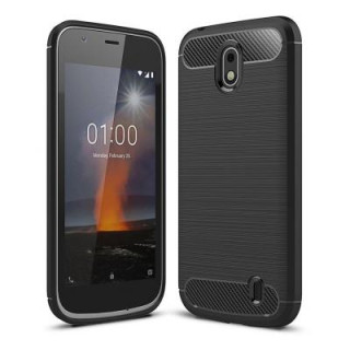 Чехол для мобильного телефона Laudtec для Nokia 1 Carbon Fiber (Black) (LT-N1B)