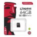 Карта памяти Kingston 64GB microSDXC Class 10 Canvas Select Plus 100R A1 (SDCS2/64GBSP)