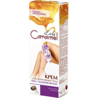 Крем для депиляции Caramel 100% видалення волосся 100 мл (4823015920264)