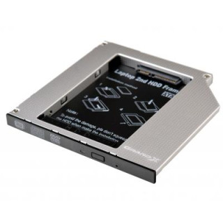 Фрейм-переходник Grand-X HDD 2.5'' to notebook 9.5 mm ODD SATA/mSATA (HDC-24N)