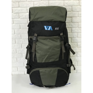 Рюкзак туристический VA T-04-8 85л, олива