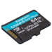 Карта памяти Kingston 64GB microSD class 10 UHS-I U3 A2 Canvas Go Plus (SDCG3/64GBSP)