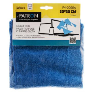 Салфетки Patron microfiber 1*30x30cm, для TFT/Television/Plasma (F4-009EA)