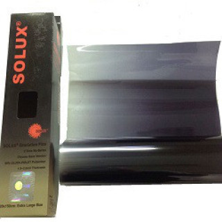Пленка на лобовое стекло SOLUX Black/Silver 300см