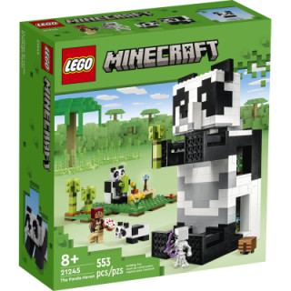 Конструктор LEGO Minecraft Апартаменты панды 553 детали (21245)