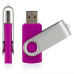 USB флеш накопитель eXceleram 32GB P1 Series Silver/Purple USB 2.0 (EXP1U2SIPU32)