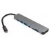 Концентратор Vinga Type-C to 4K HDMI+2*USB3.0+SD+TF+PD+USB-C 3.1 Gen1 aluminium (VCPHTC7AL)