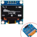 OLED дисплей графический SSD1306 I2C 0.96'' 128x64 Arduino, сине-желтый