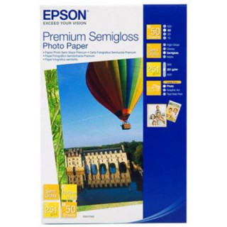 Фотобумага Epson 10х15 Premium Semigloss Photo (C13S041765)