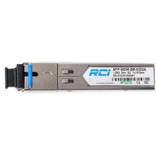 Модуль SFP 1G, 3km, SC, Tx 1310nm RCI (SFP-WDM-SM-0203A)