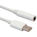 Переходник Lapara USB Type-C Male - Audio AUX mini jack 3,5 mm Female (LA-Type-C-Audio-3.5mm white)