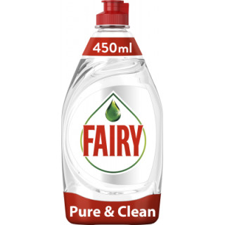 Средство для ручного мытья посуды Fairy Pure & Clean 450 мл (8001090837424)