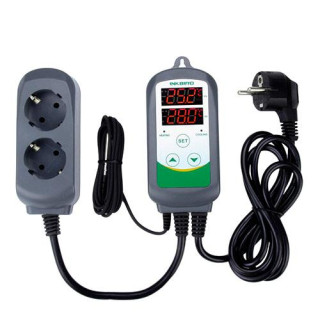 Терморегулятор термостат цифровой 2 розетки -50~120С 10А Inkbird ITC-308