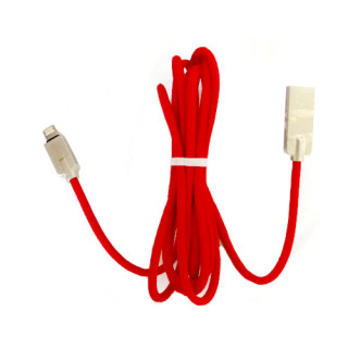 USB дата кабель Lightning 2м для Apple iPhone, iPad, iPod, в оплетке
