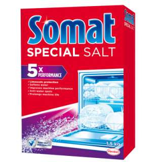 Соль для посудомоечных машин Somat Тройного действия 1.5 кг (9000100147293)