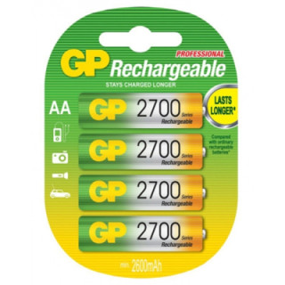 Аккумулятор Gp AA R06 2700 mAh * 4 (270AAHCNP-GB4 / 4891199077753)