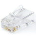 Коннектор Atcom RJ45 cat.6 UTP 8p8c (100pcs/bag) (14373)