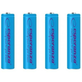 Аккумулятор Esperanza AAA 1000mAh Ni-MH * 4 blue (EZA102B)