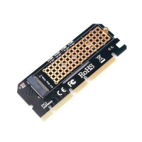 Адаптер M.2 SSD NVMe M-key к PCI-E 3.0 16x 8x 4x