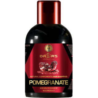 Шампунь Dalas Pomegranate с маслом гранатовых косточек и натуральным кокосовым маслом 500 г (4260637729323)