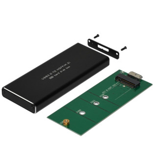 Карман внешний для M2 NGFF жесткого диска SSD, 6Гбс, USB 3.1, металл