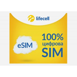 Стартовый пакет lifecell Універсальний для eSIM (SP-UNIVERSAL-ESIM)