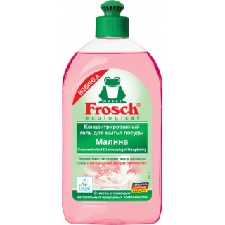Средство для ручного мытья посуды Frosch Малина 500 мл (4009175940278)