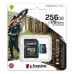 Карта памяти Kingston 256GB microSDXC class 10 UHS-I U3 A2 Canvas Go Plus (SDCG3/256GB)