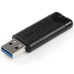 USB флеш накопитель Verbatim 16GB PinStripe Black USB 3.2 (49316)