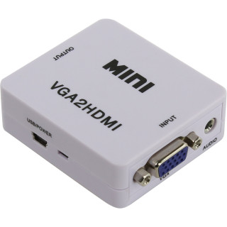 Конвертер VGA на HDMI VGA2HDMI 5027, со звуком