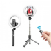 Кольцевая лампа монопод-трипод для Selfie Stick с держателем для телефона на триноге с bluetooth
