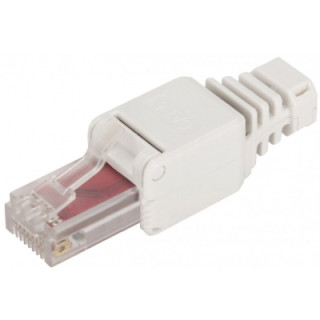 Коннектор RJ45 cat.6 UTP 8P8C, безинструментальный, 1шт Kingda (KD-PGU8054-C6)