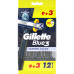 Бритва Gillette Blue 3 Comfort Slalom 12 шт. (8006540808771)