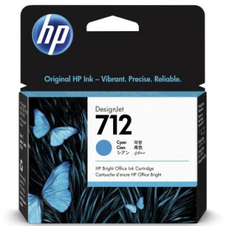 Картридж HP DJ No.712 DesignJet Т230/Т630 Cyan 29ml (3ED67A)