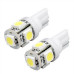 Лампочка без цок.Т10 5LED PULSO LP-21155 SMD 50х50 1W White