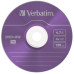 Диск DVD Verbatim 4.7Gb 4x SlimCase 5шт Color (43297)