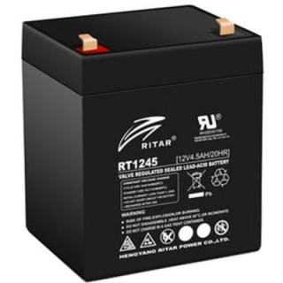 Батарея к ИБП Ritar AGM RT1245, 12V-4.5Ah, Black (RT1245B)