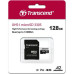 Карта памяти Transcend 128GB microSDXC class 10 UHS-I U3 A2 (TS128GUSD330S)