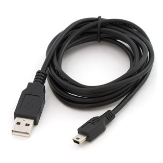 MiniUSB дата кабель 1.3м для телефонов MP3 MP4 PSP