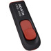 USB флеш накопитель ADATA 64GB C008 Black+Red USB 2.0 (AC008-64G-RKD)