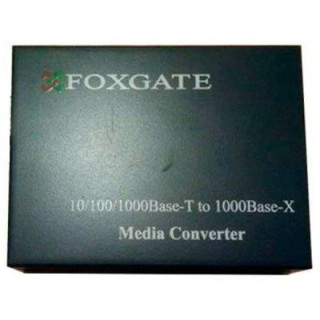 Медиаконвертер FoxGate 10/100/1000Base-T RJ45 to 1000Base-SX/LX SFP slot (EC-SFP1000-FE/GE-LFP)